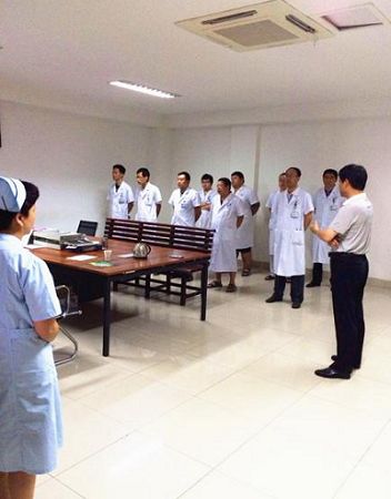 無棣縣人民醫(yī)院新亮點(diǎn)：院領(lǐng)導(dǎo)參加臨床科室晨會(huì)交班