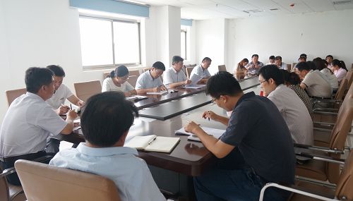 汶上縣疾控中心學習討論習總書記“七一”重要講話