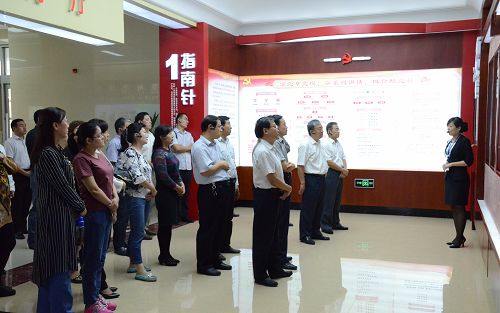 德州市衛(wèi)生計生委組織黨員干部參觀市廉政教育基地