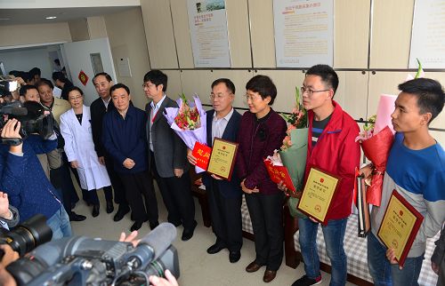 山東造血干細胞捐獻突破500例 副省長王隨蓮