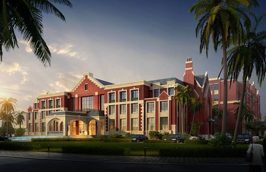 博鰲·銀豐康養(yǎng)國際醫(yī)院外觀效果圖