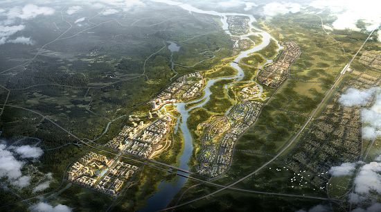 博鰲樂城先行區(qū)效果圖 