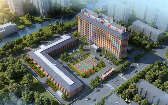 銀豐生物集團鳥瞰圖