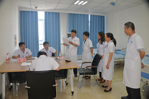 濱醫(yī)附院圓滿完成2017年山東省住院醫(yī)師規(guī)范化臨床實(shí)踐能力結(jié)業(yè)考核工作
