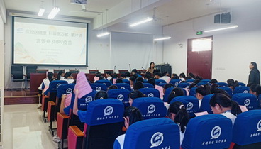 博山區(qū)開(kāi)展學(xué)校適齡女生宮頸癌和HPV疫苗科普宣傳活動(dòng)