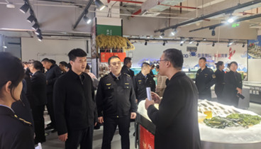 聊城市市場監(jiān)管局組織連鎖超市食品安全工作落實觀摩活動